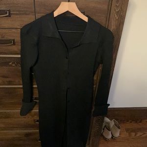 Women’s button down sweater dress